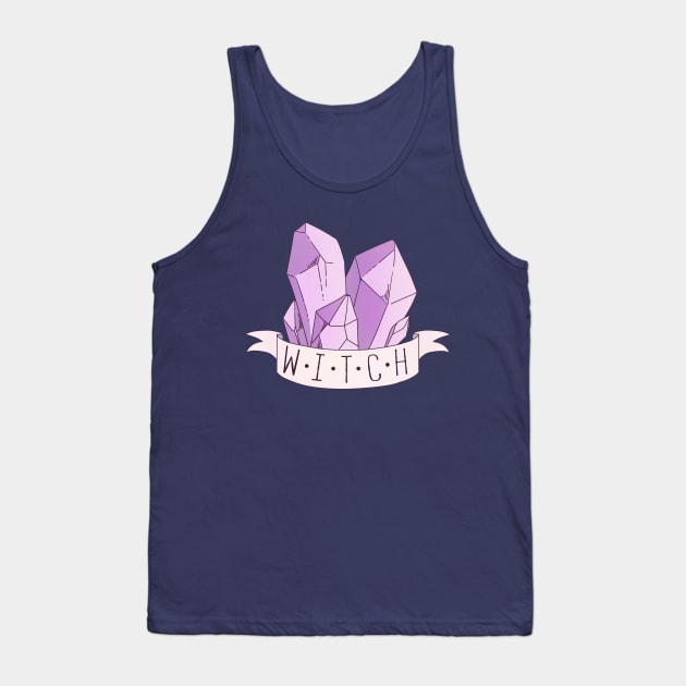 Crystal Witch Tank Top by AstralArts